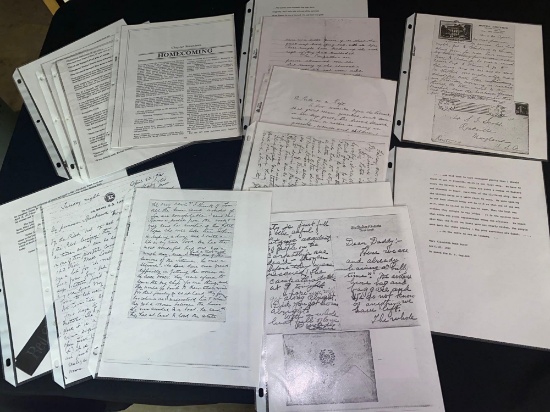 Copies of letters regarding experiences on the Titanic by survivors, and written within days of the