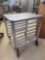 Aluminum Rolling Tray Cart