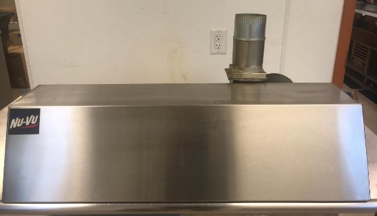 Nu-Vu Baking Oven Exhaust Hood