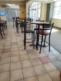 3 Pub Height Tables & 12 Pub Height Chairs