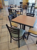 3 Tables and 12 Chairs