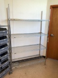 6 Inter Metro 4 Tier Wire Shelves