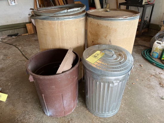 Trash Cans and Barrels