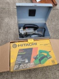 Hitachi 3 1/4 inch planer, Porter cable jig saw