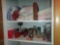 Hallway Closet Contents - Candles, Photo Album/Scrapbooking Supplies, Blankets