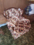 Floral Lounge Chair