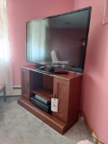 Small Entertainment Center & Contents, LG 42