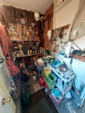 Contents of Workspace - Hardware, Tools, Electrical Cords, Storage Items, & More