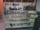 Contents of Shelf - Glassware, Jars, & more