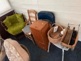 Assorted Chairs and Baskets