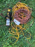 Extension Cord and Shop Light
