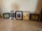 5 framed pictures