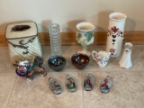 oriental perfume bottles - painted China - etc