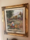 Davis signed original water color, 