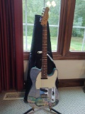 Squire Telecaster Rolling Rock Electric Guitar w/ Soft Case and Stand