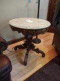 Ornate Marble Top Table