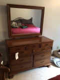 3 pc Cherry king size bedroom suite