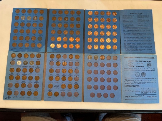 (2) Lincoln Head Cent Books