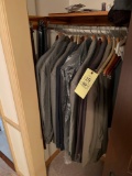 Contents of Closet, Mens Suits and Clothing