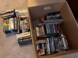CDs, VHS, DVDs, Cassettes