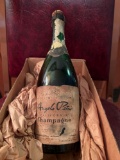 Vintage Angelo Petri Champagne Bottle, Chair