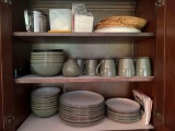 Contents of Upper Cabinets in Kitchen