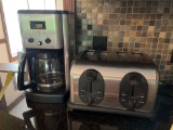 Cuisinart Coffee Maker, Crofton Toaster