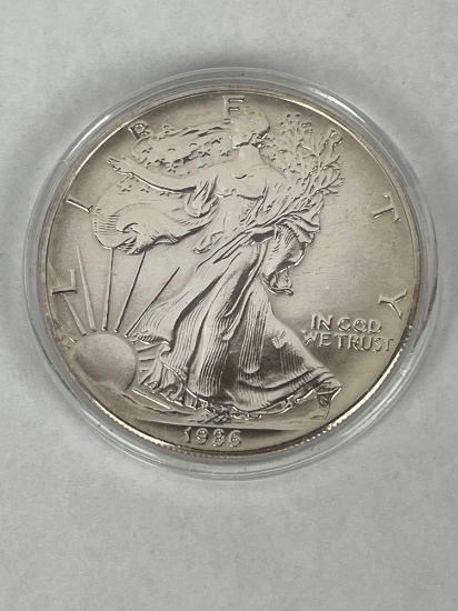 1986 American Silver Eagle .999 Silver