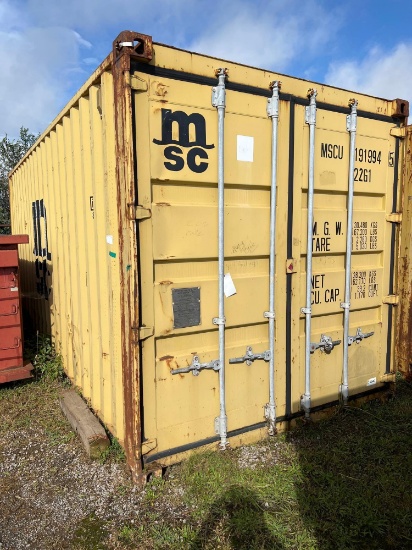 2002 CIMC Steel Storage Container