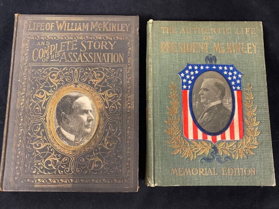 (2) Books on William McKinley.