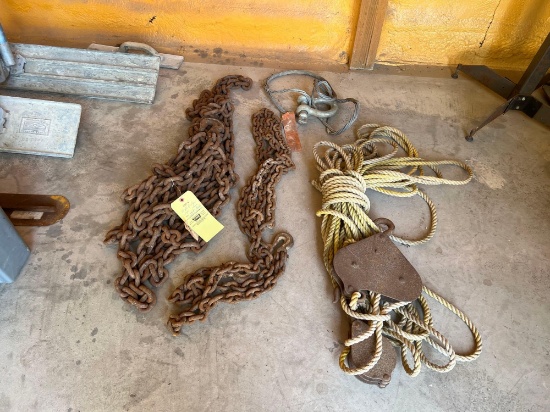 36ft 5/8 Chain - 15ft 3/8 Chain - Cable - Rope