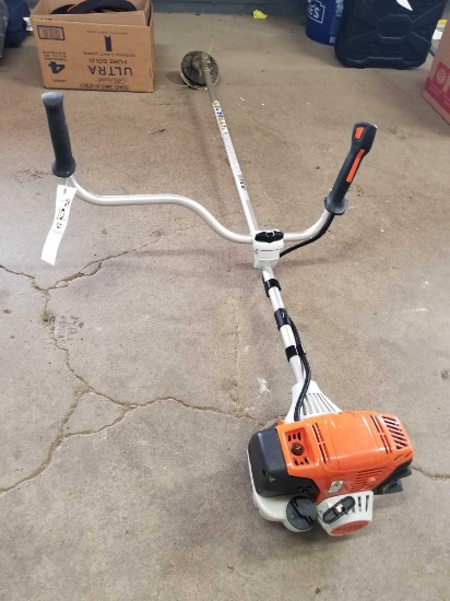 Stihl FS91 weed whip with accessories