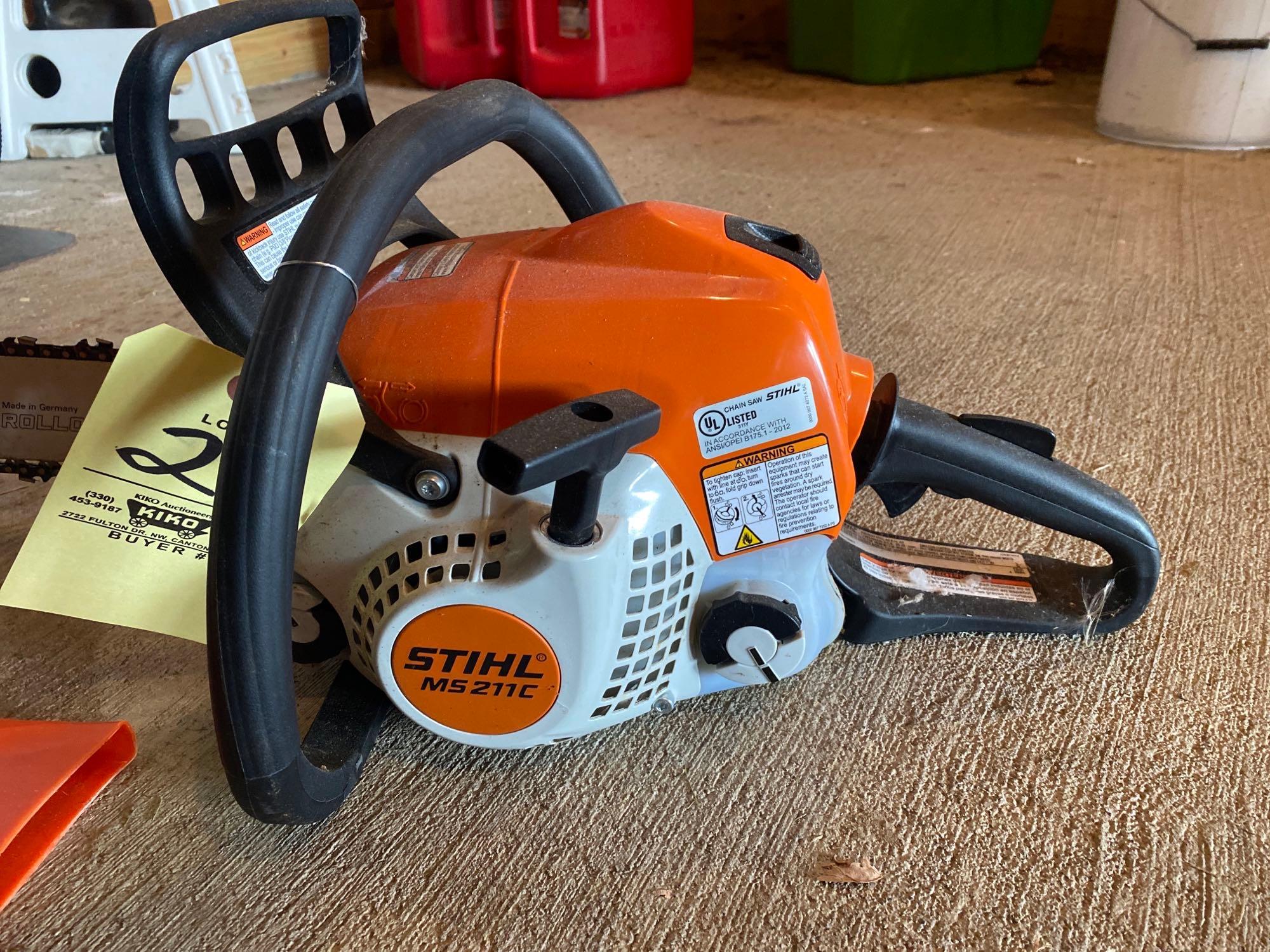 Stihl 211c chainsaw