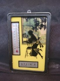 Steins Jewelers Advertising thermometer silhouette themed frame