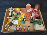 Box of Peanuts, Nabisco and Looney tunes toys