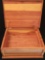 Vintage cedar storage box