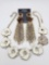 Isaac Mizrahi necklace and Ashley Stewart earrings