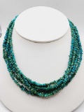 Jay King turquoise beaded necklace