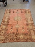 Antique Turkish Oushak rug - as is