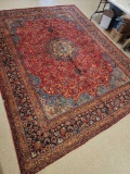 Persian rug: Tabriz, worn