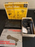 Walkie Talkies, Radio Shack dynamic microphone.