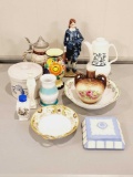 Lot of 12 pieces Pottery, Vases, Stein, Blue Boy and Crock