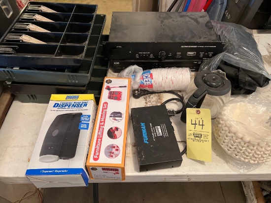 Grill Cover, Cash Drawers, Electronics