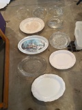 Turkey Platters and Christmas Dishes