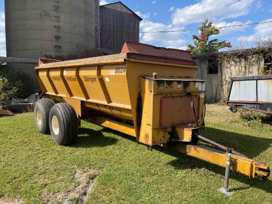 knight pro twin slinger 8024 manure spreader