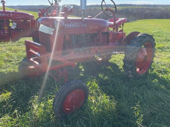 farmall cub been parked the last 5yrs good rubber