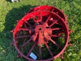 pair of steel wheels for Farmall H