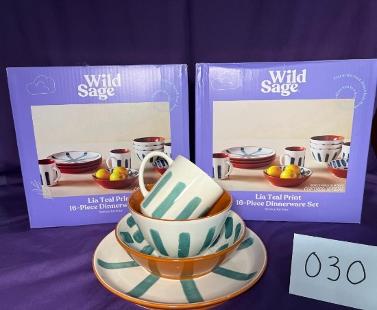 Wild Sage Dinnerware Set