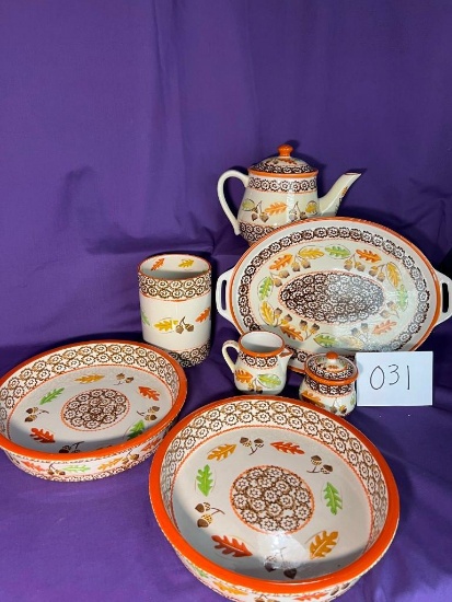 Fall Festive Serving Set