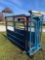 Kwik Way Cattle Working Chute with pull up gate